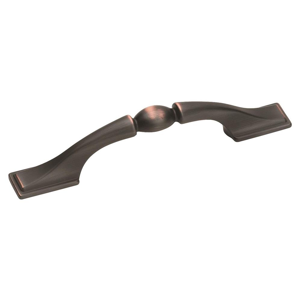 Amerock BP1302ORB Sterling Traditions 3 in (76 mm) Center Cabinet Pull - Oil-Rubbed Bronze