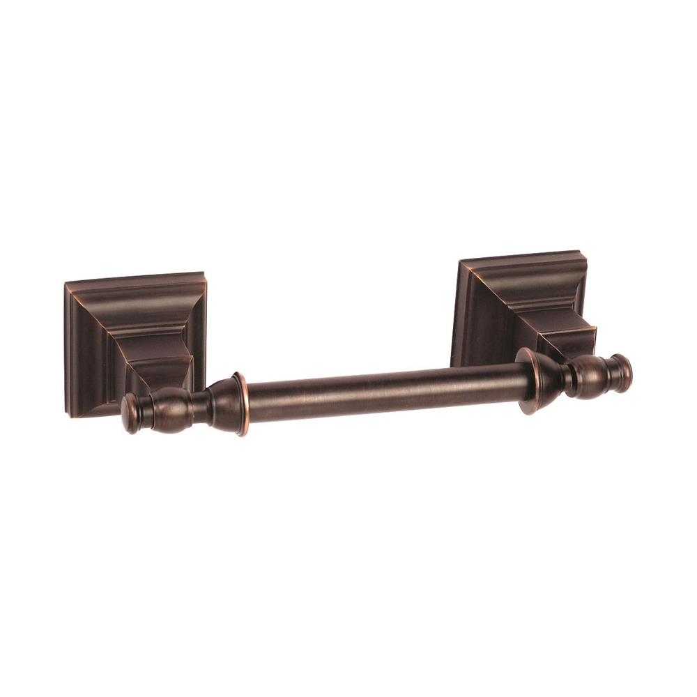 Amerock BH26517ORB Markham  Pivoting Double Post Tissue Roll Holder - Oil-Rubbed Bronze