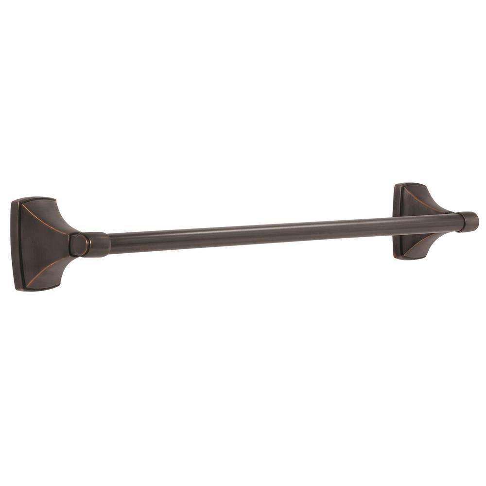 Amerock BH26503ORB Clarendon 18in(457mm) Towel Bar - Oil-Rubbed Bronze