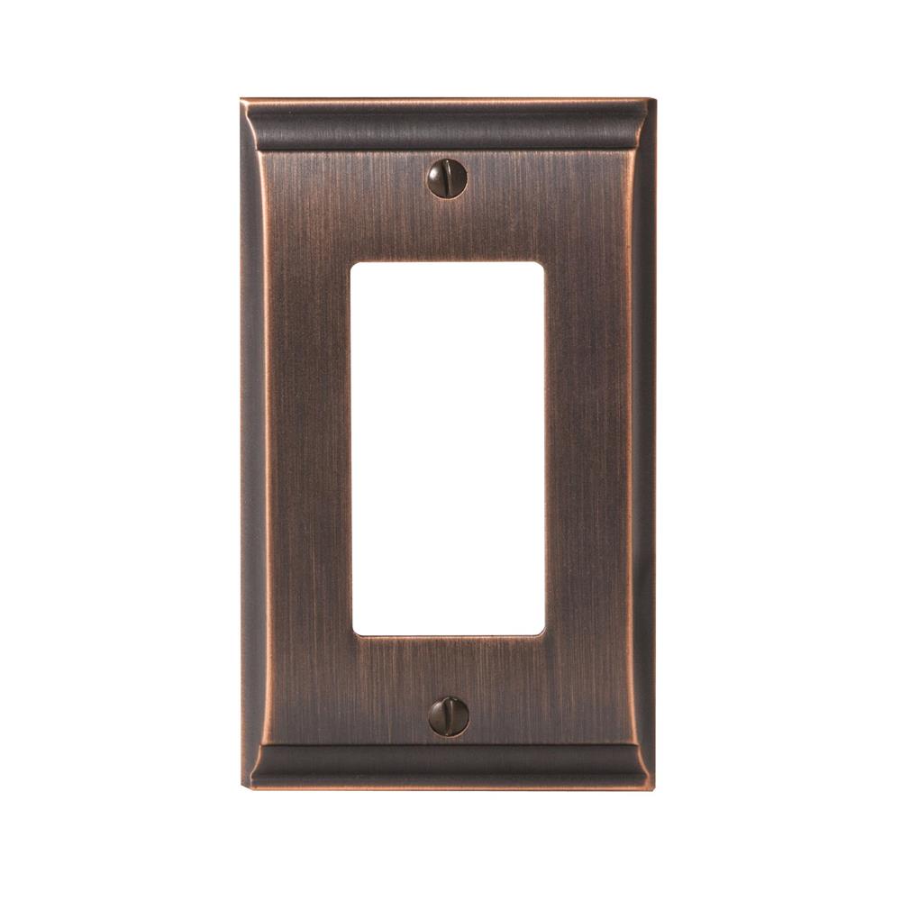 Amerock BP36504ORB Candler Wall Plate in Oil-Rubbed Bronze