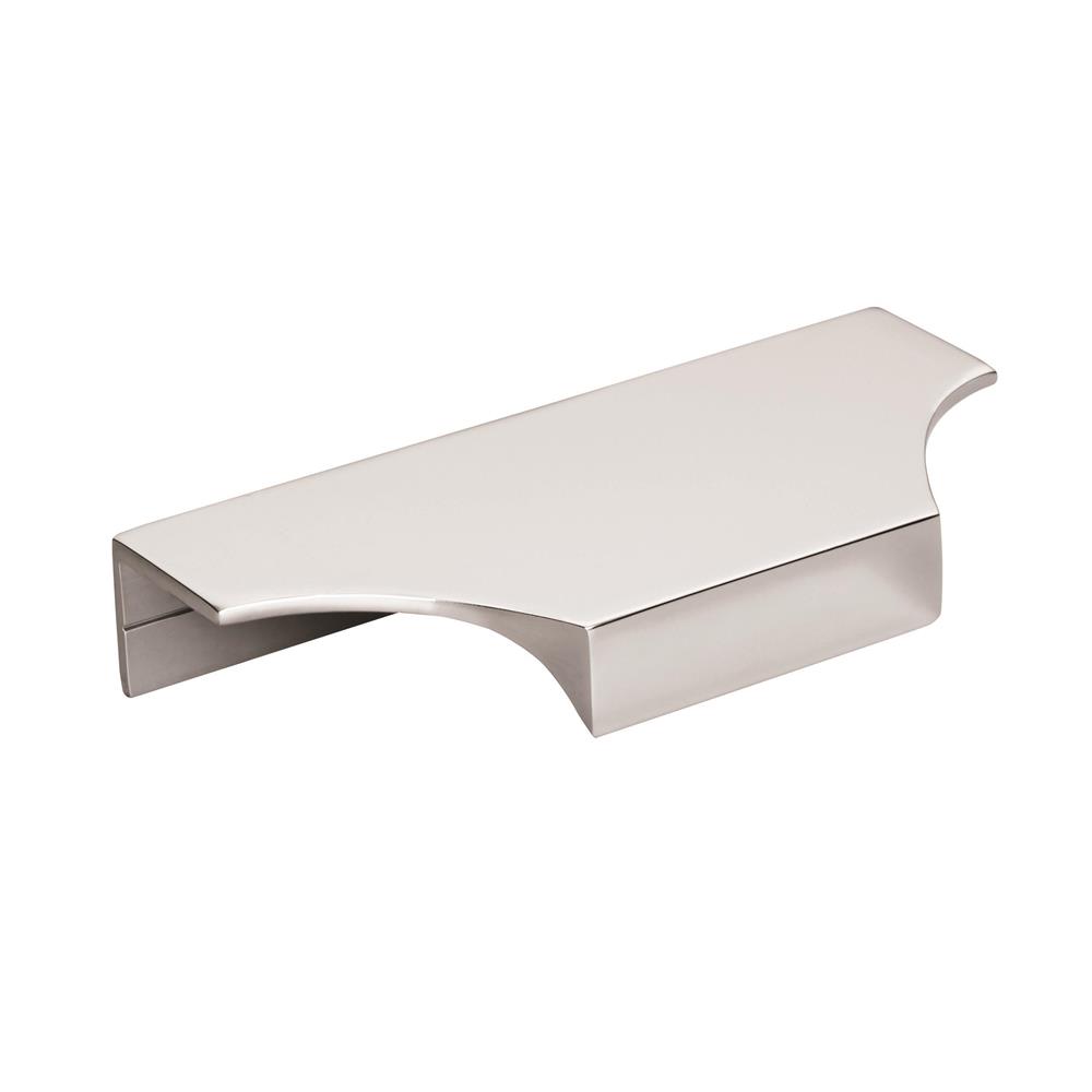 Amerock BP3675026 Extent 4-3/16 in (106 mm) Center-to-Center Polished Chrome Cabinet Edge Pull