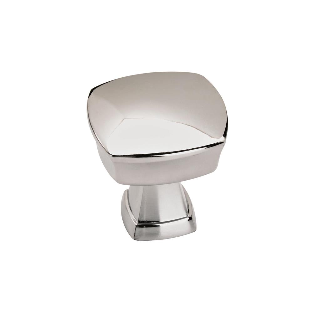 Allison by Amerock BP1128726 Stature 1-1/4 in (32 mm) Length Polished Chrome Cabinet Knob