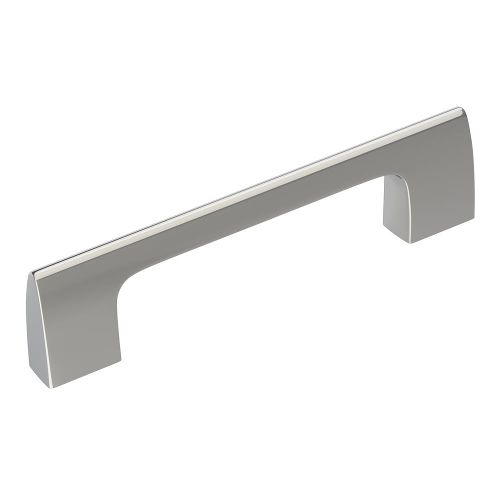 Amerock BP5536526 Riva 3-3/4 inch (96mm) Center-to-Center Polished Chrome Cabinet Pull