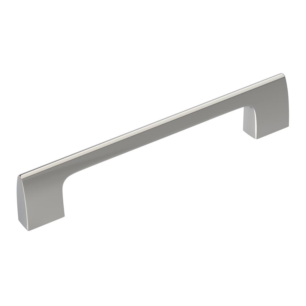 Amerock BP5536726 Riva 5-1/16 in (128 mm) Center-to-Center Polished Chrome Cabinet Pull