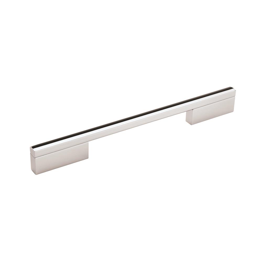 Amerock BP3673626 Separa 8 in (203 mm) Center-to-Center Polished Chrome Cabinet Pull