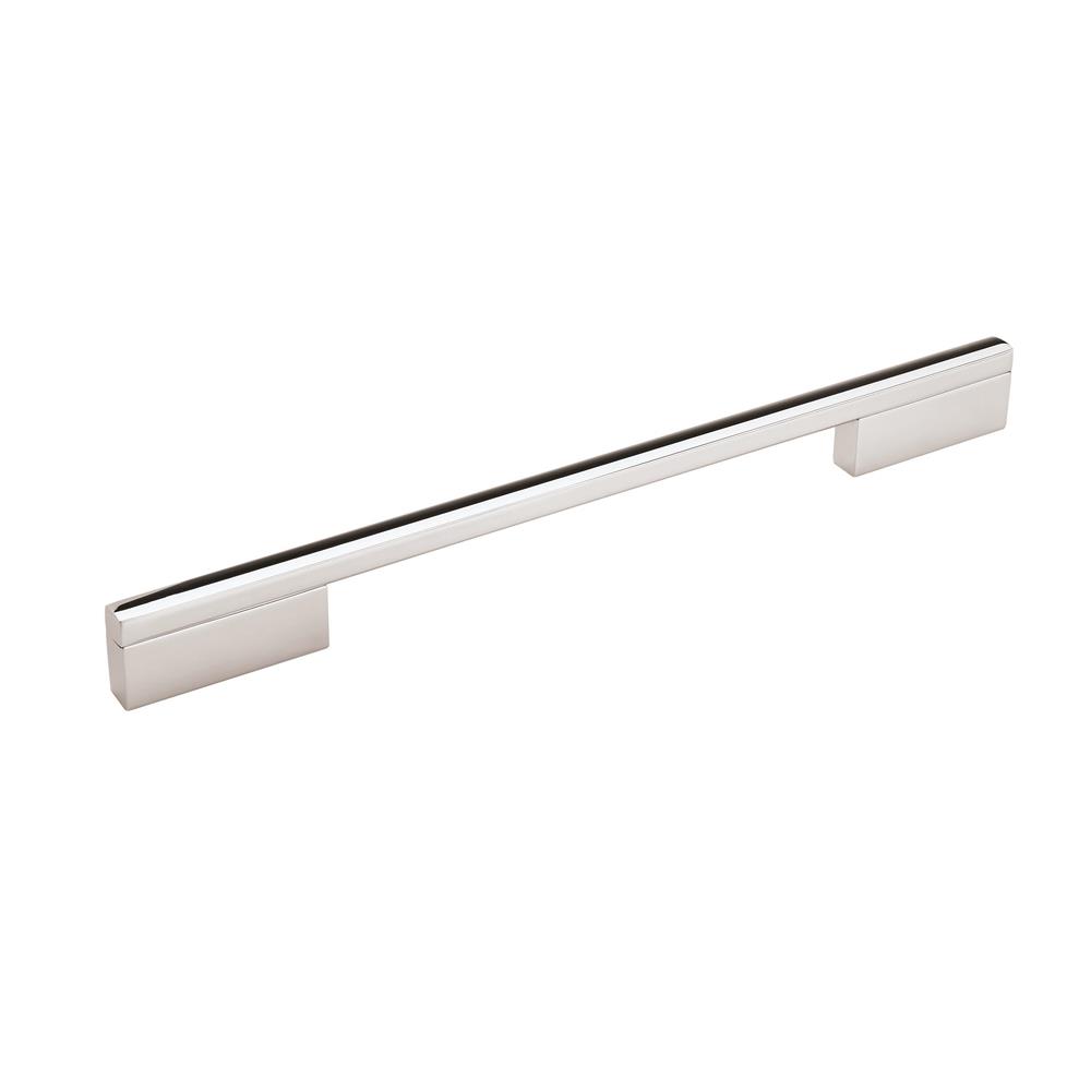 Amerock BP3673726 Separa 10-1/16 in (256 mm) Center-to-Center Polished Chrome Cabinet Pull