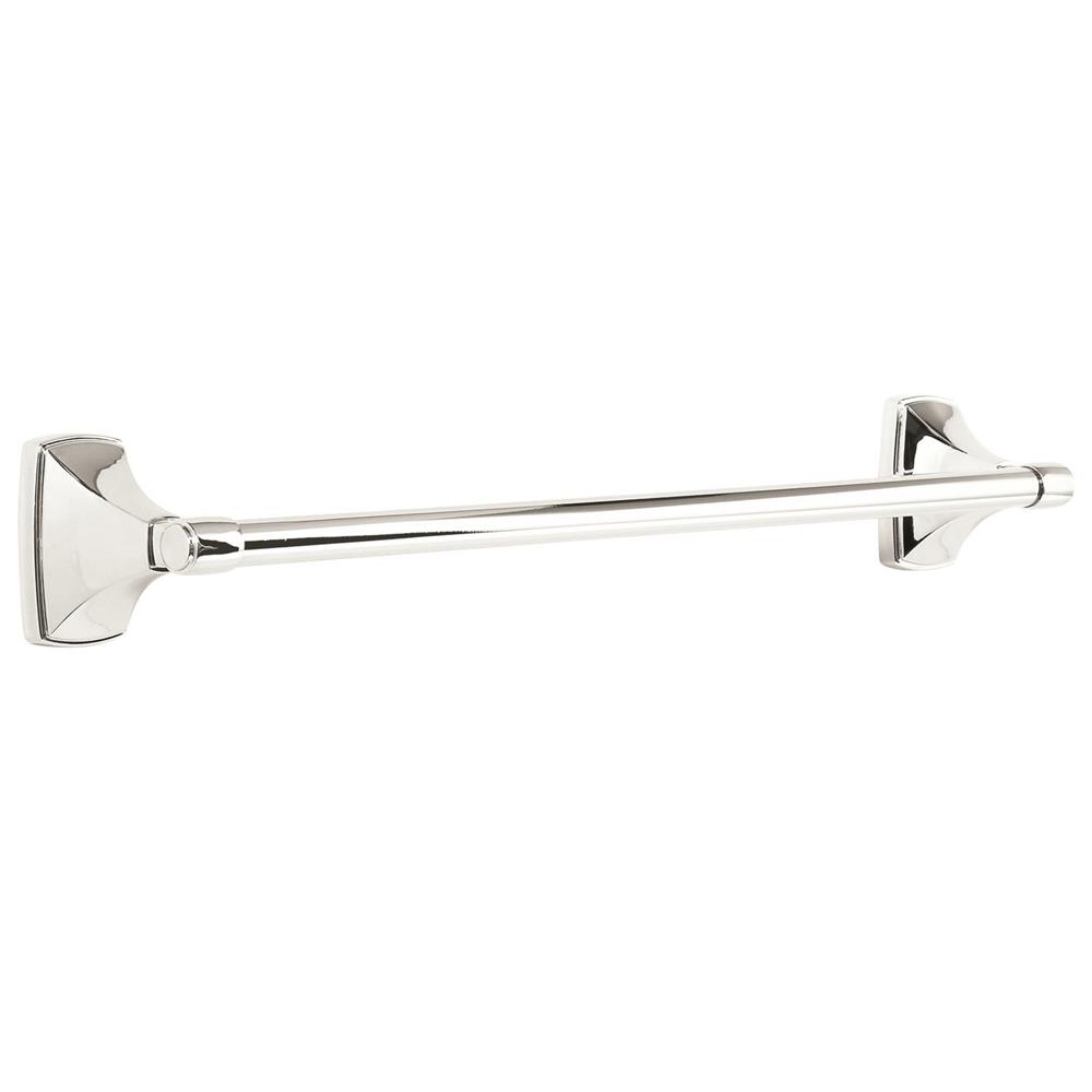 Amerock BH2650326 Clarendon 18in(457mm) Towel Bar - Polished Chrome