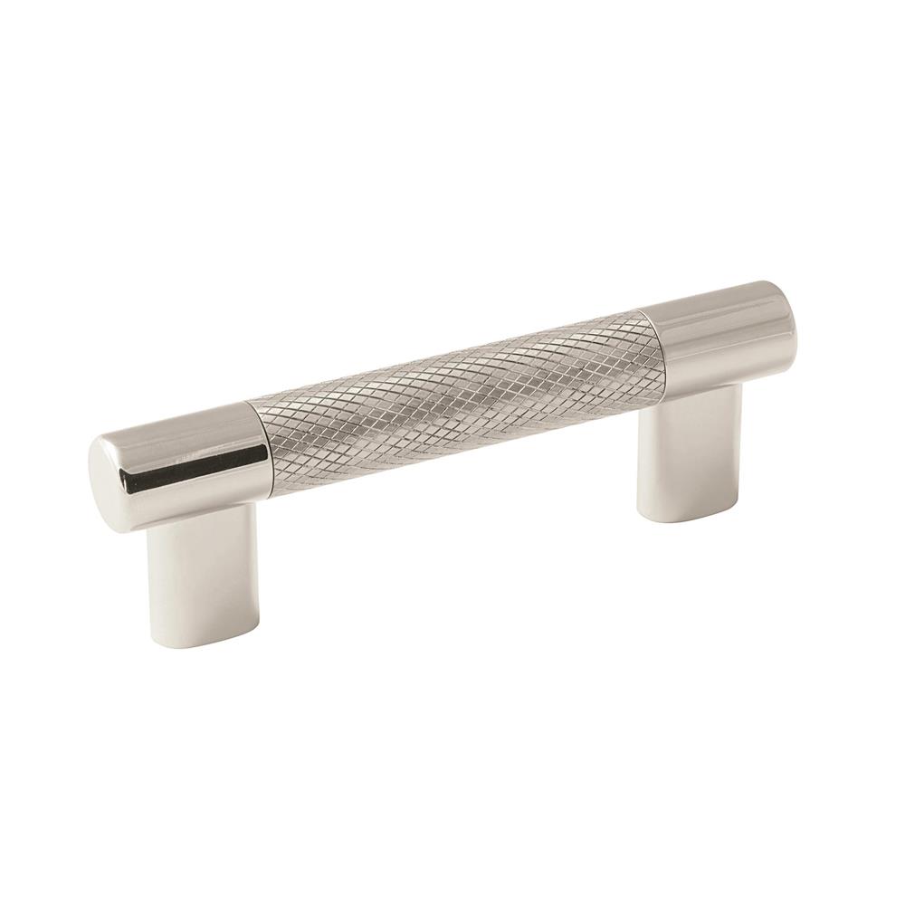 Amerock BP36557PNSS Esquire Pull in Polished Nickel/Stainless Steel