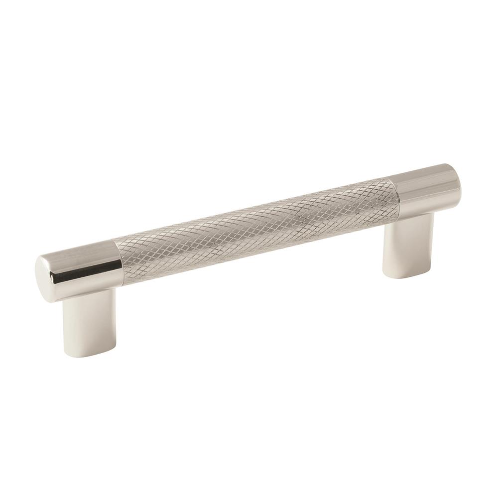 Amerock BP36558PNSS Esquire Pull in Polished Nickel/Stainless Steel