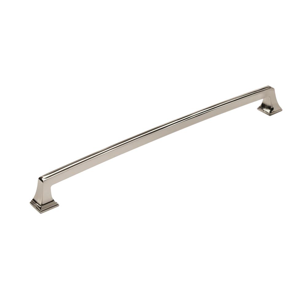 Amerock BP53533PN Mulholland 18 in (457 mm) Center-to-Center Polished Nickel Appliance Pull