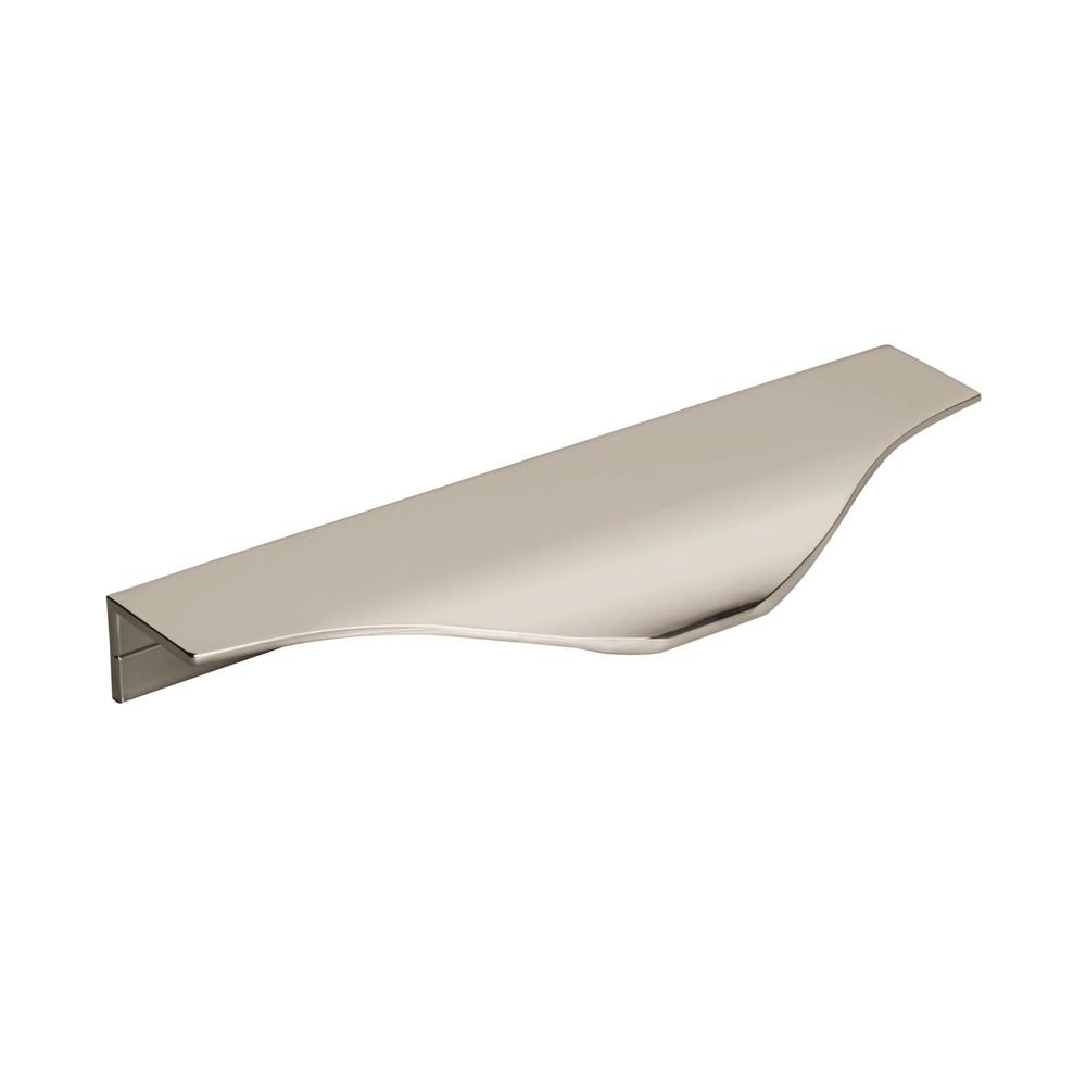 Amerock BP36744PN Aloft 4-9/16 in (116 mm) Center-to-Center Polished Nickel Cabinet Edge Pull