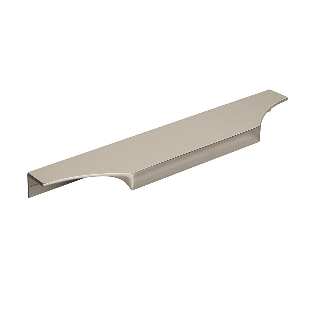 Amerock BP36753PN Extent 8-9/16 in (217 mm) Center-to-Center Polished Nickel Cabinet Edge Pull