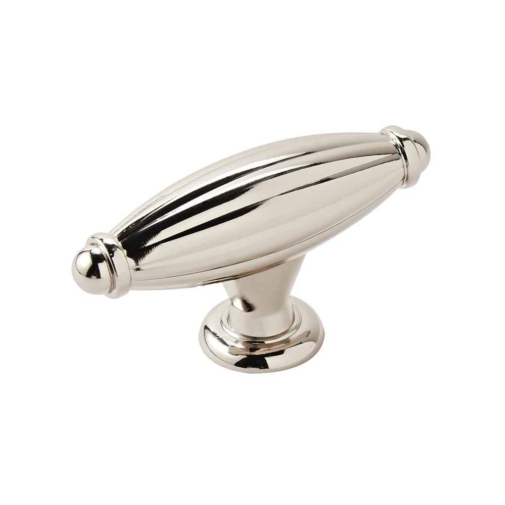Amerock BP552212PN Blythe Knob 3in(76mm) Overall Length,  Polished Nickel 