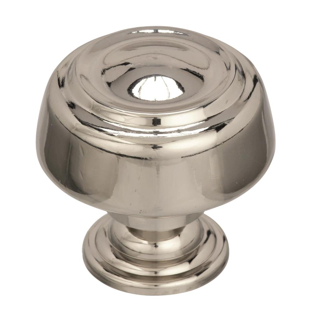 Best of Amerock BP538072PN Kane 1-5/8 in (41 mm) Diameter Polished Nickel Cabinet Knob