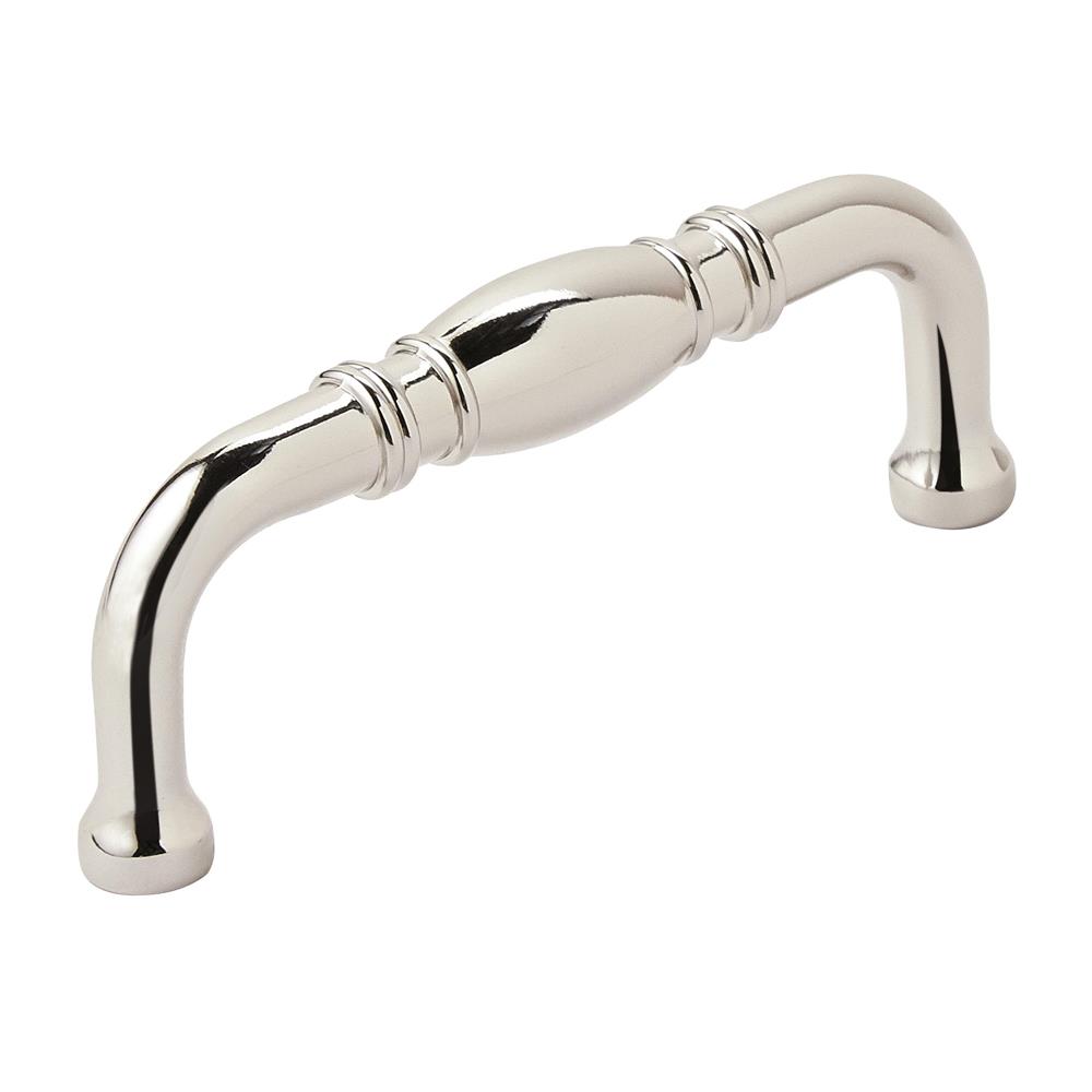 Allison by Amerock BP53013PN Granby 3 in (76 mm) Center-to-Center Polished Nickel Cabinet Pull