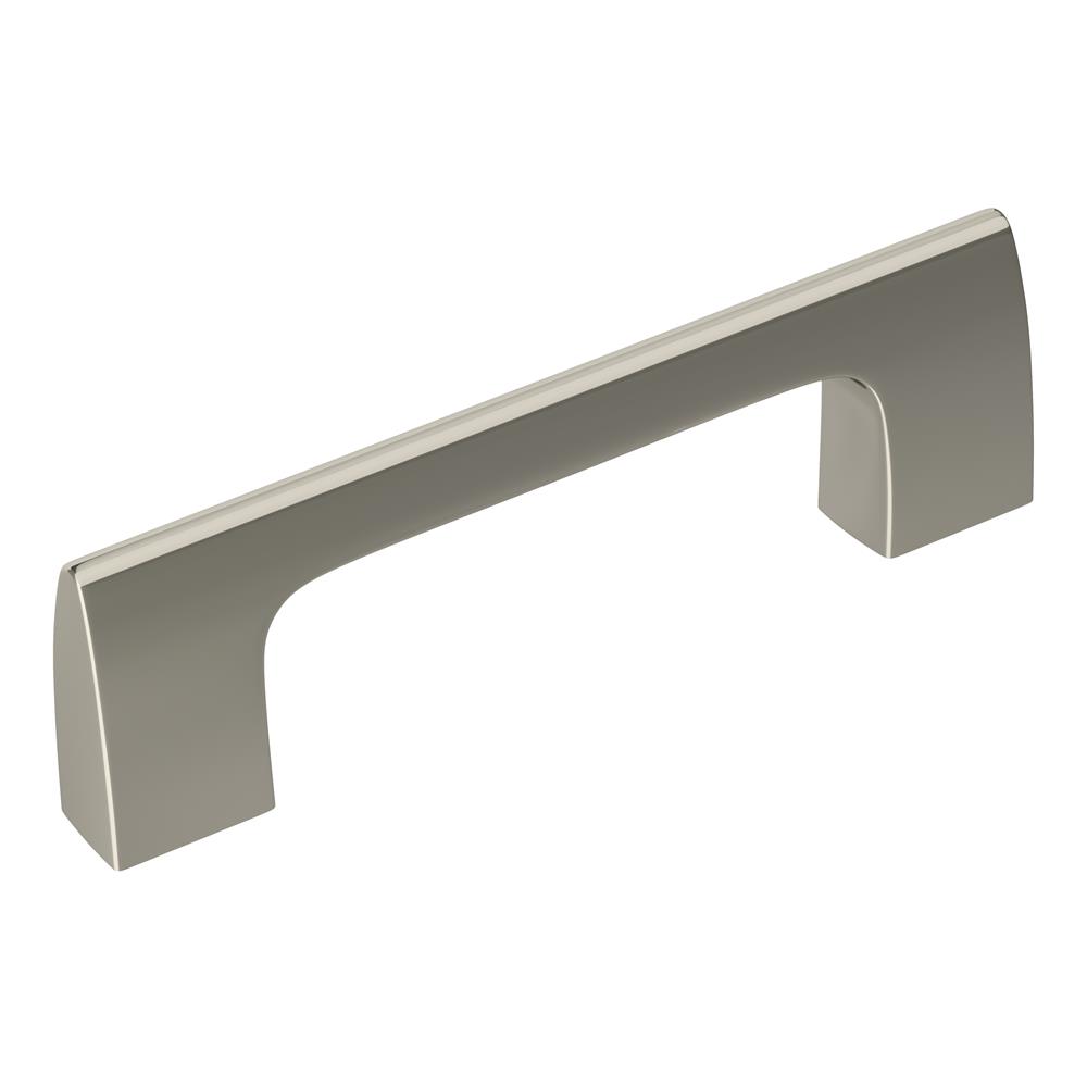 Amerock BP55364PN Riva 3 in (76 mm) Center-to-Center Polished Nickel Cabinet Pull