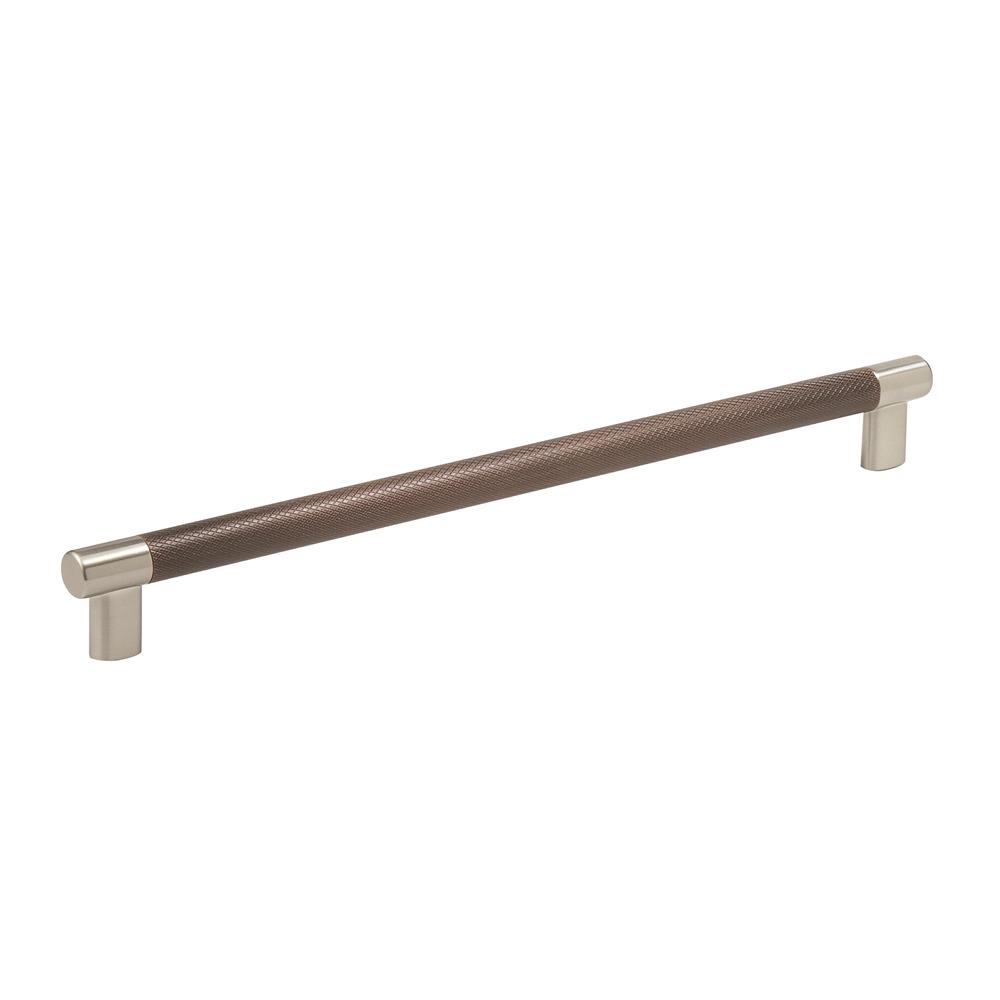 Amerock BP36561G10ORB Esquire Pull 12-5/8in(320mm) Between Hole Centers,  Satin Nickel/Oil Rubbed Bronze