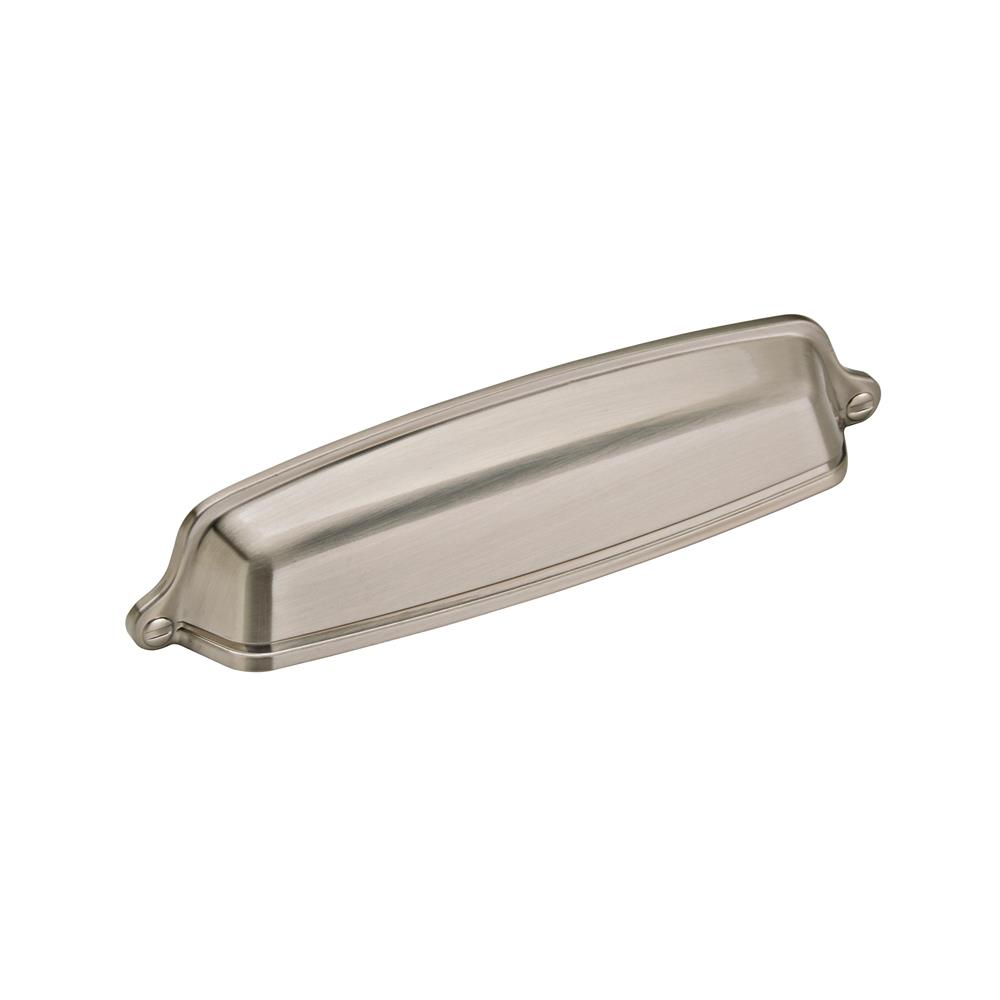 Allison by Amerock 10BX22439G10 Stature 5-1/16 in (128 mm) Center-to-Center Satin Nickel Cabinet Cup Pull - 10 Pack