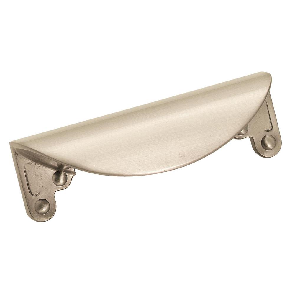 Allison by Amerock BP1592G10 Inspirations 3 in (76 mm) Center-to-Center Satin Nickel Cabinet Cup Pull