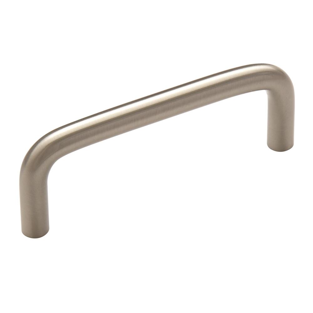Amerock BP865CSG10 Wire Pulls 3 inch (76mm) Center-to-Center Satin Nickel Cabinet Pull