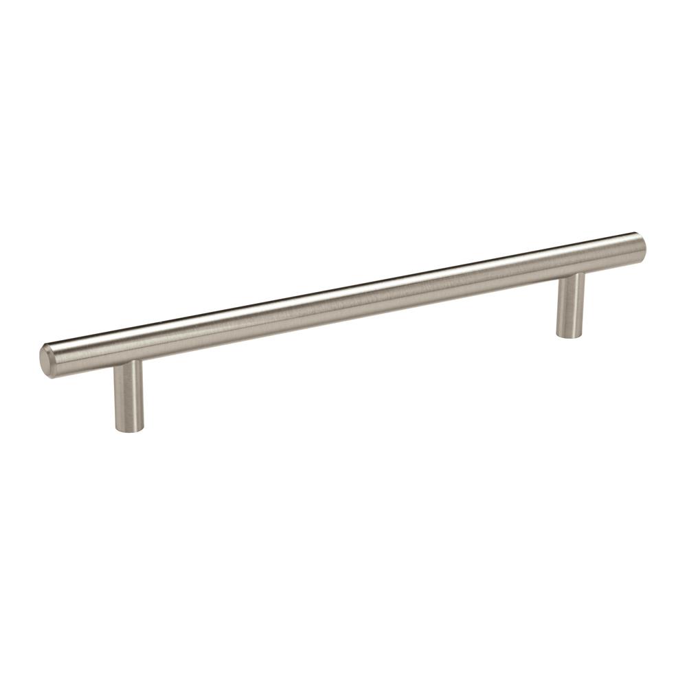Amerock 10BX1178G10 Bar Pulls 7 in (178 mm) Center-to-Center Satin Nickel Cabinet Pull - 10 Pack