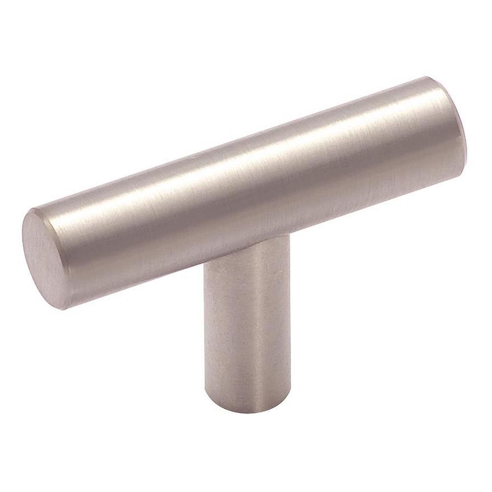 Amerock BP19009SS Bar Pull Collection 1-15/16 in (49 mm) LGTH Cabinet Knob - Stainless Steel