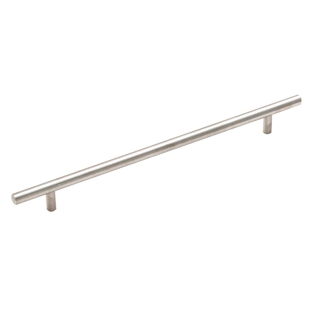 Amerock BP19013SS Bar Pull Collection 10-1/16 in (256 mm) Center Cabinet Pull - Stainless Steel