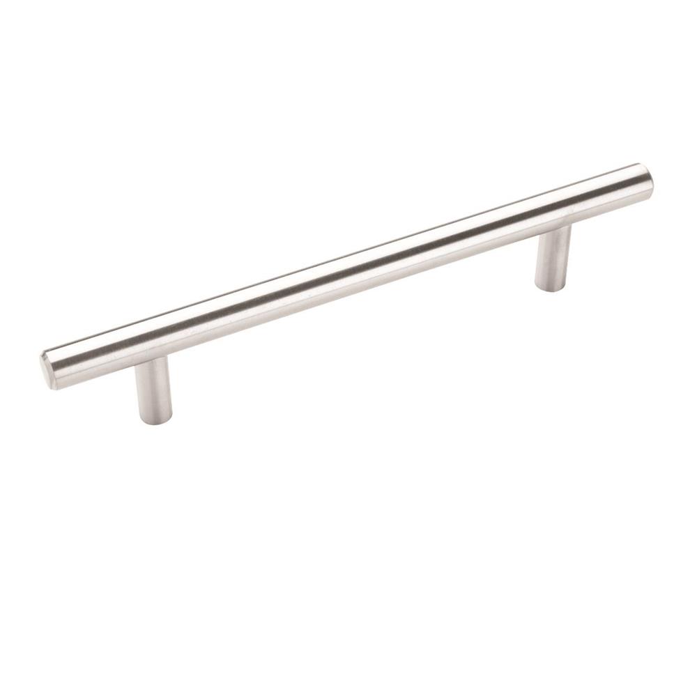 Amerock BP19541SS Bar Pull Collection 5-1/16 in (128 mm) Center Cabinet Pull - Stainless Steel