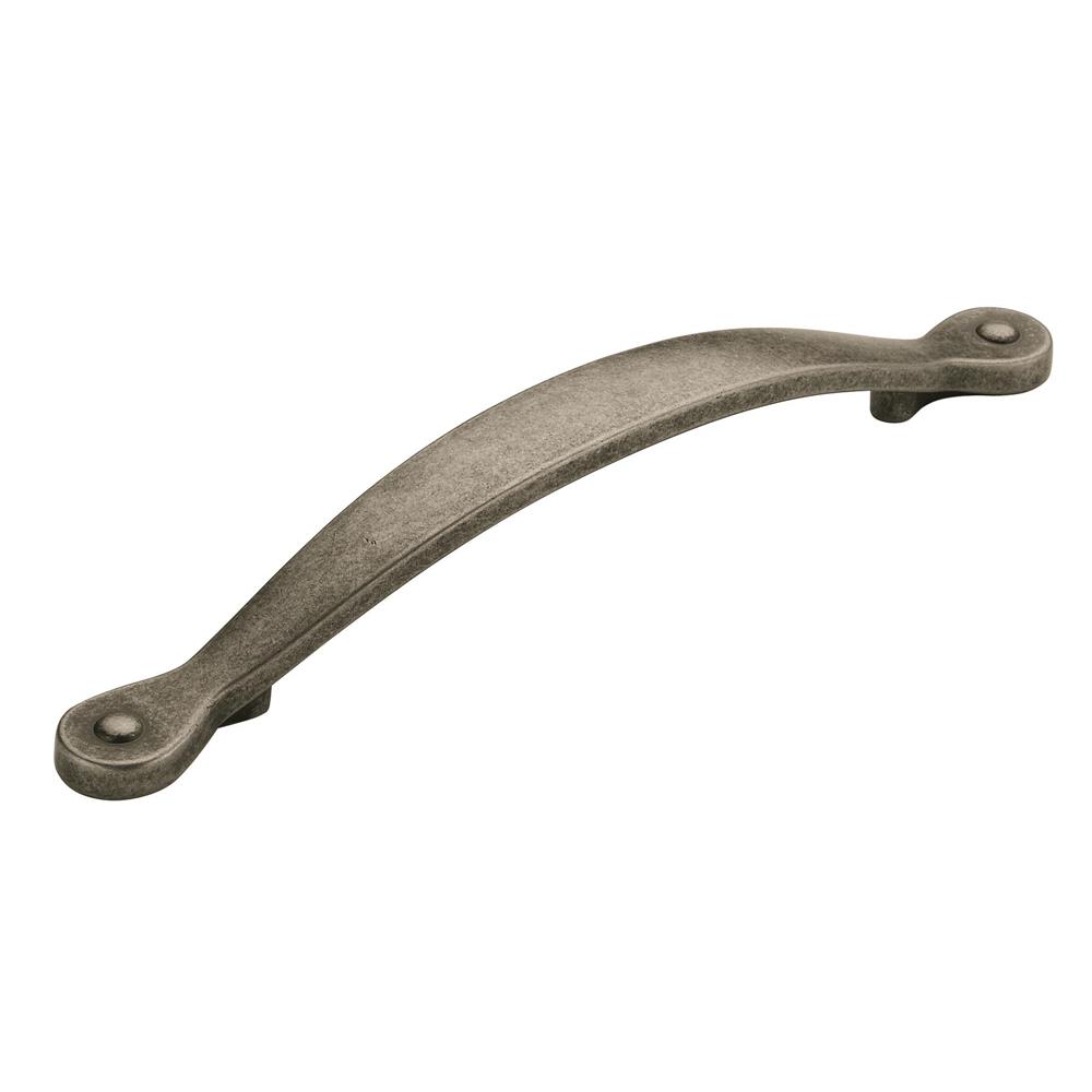 Allison by Amerock BP1588WN Inspirations 5-1/16 in (128 mm) Center-to-Center Weathered Nickel Cabinet Pull