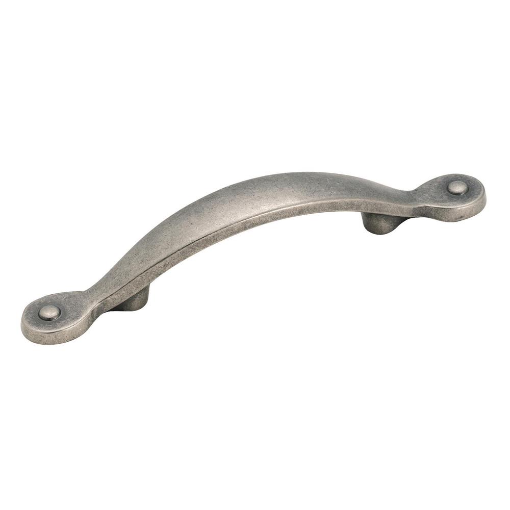 Allison by Amerock BP1590WN Inspirations 3 in (76 mm) Center-to-Center Weathered Nickel Cabinet Pull