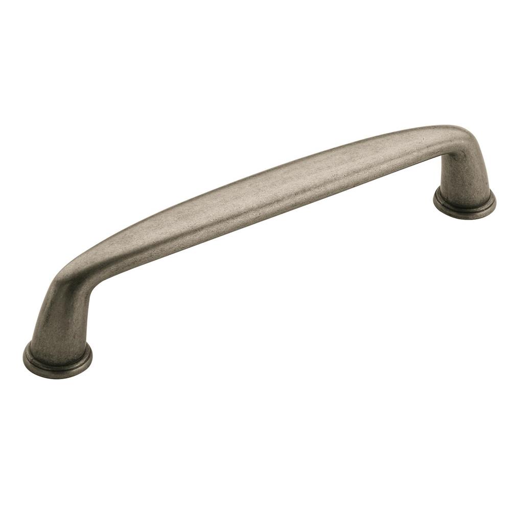 Amerock BP53802WN Kane 5-1/16 in (128 mm) Center Cabinet Pull - Weathered Nickel