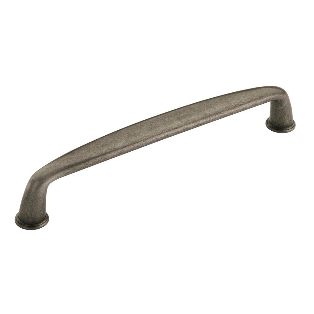 Amerock BP53803WN Kane 6-5/16 in (160 mm) Center Cabinet Pull - Weathered Nickel