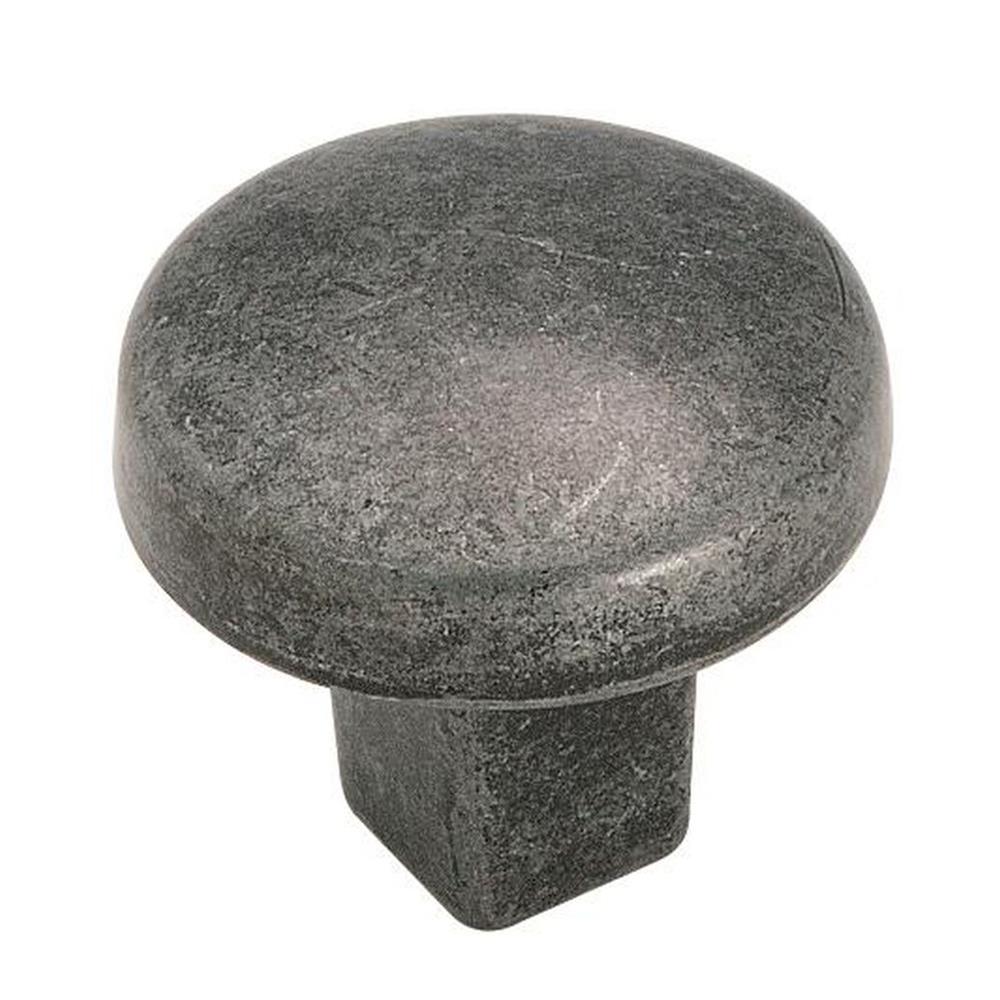Amerock BP4425WI Forgings 1-1/4 in (32 mm) DIA Cabinet Knob - Wrought Iron