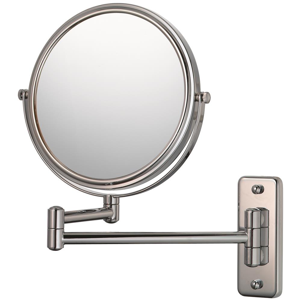 Aptations 21145 Double Arm Wall Mirror in Chrome