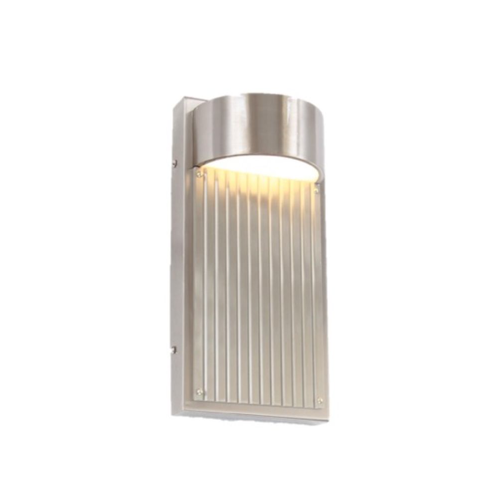 Arnsberg 226260907 Las Cruces  LED Outdoor Wall Sconce in Satin Nickel