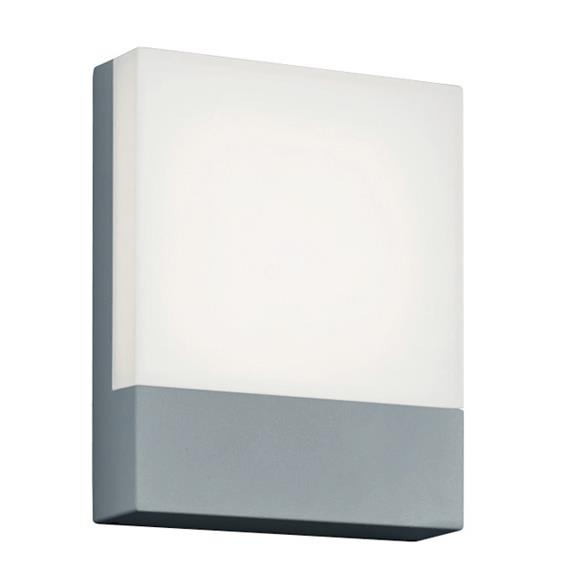 Arnsberg 227760187 Pecos LED Outdoor Wall Sconce in Titanium / Light Grey