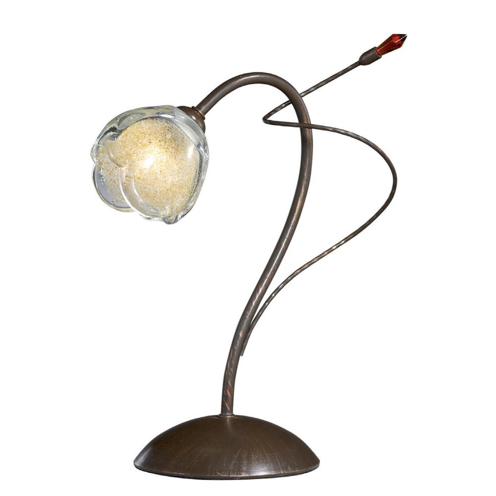 Arnsberg 513110124 Caprice Table Lamp in Rust