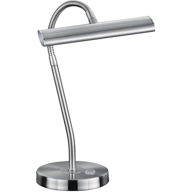Arnsberg 579790107 Curtis LED Desk Lamp in Satin Nickel