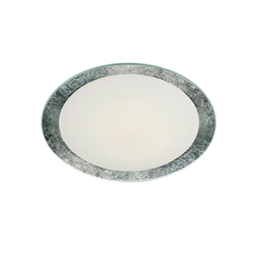 Arnsberg 656812089 Vancouver Ceiling Lamps in Opal  / Silver