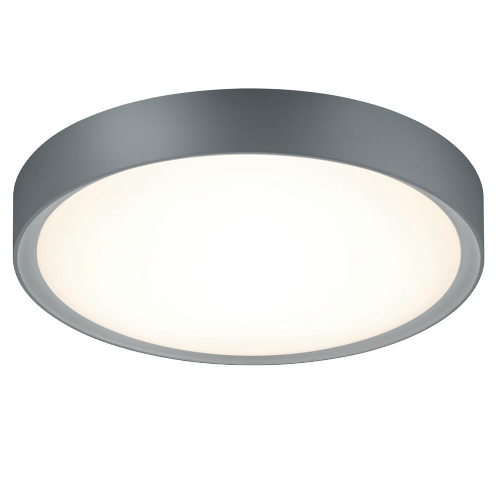 Arnsberg 659011887 Clarimo LED Bathroom Ceiling Light in Titanium / Light Grey