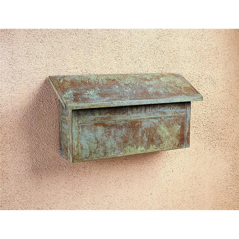 Arroyo Craftsman MMBL-S Slate mission mail box horizontal