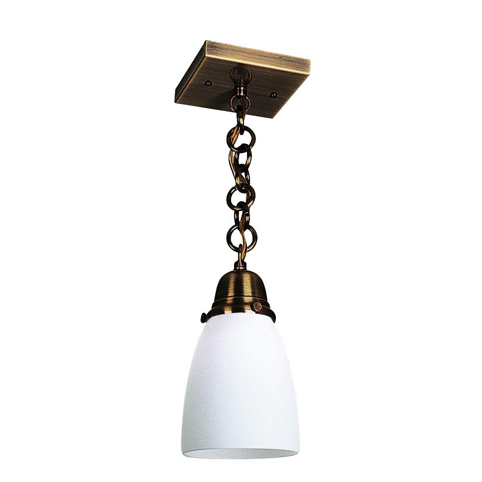 Arroyo Craftsman SH-1-RB Rustic Brown simplicity one light hanging pendant -Glass Sold Separately