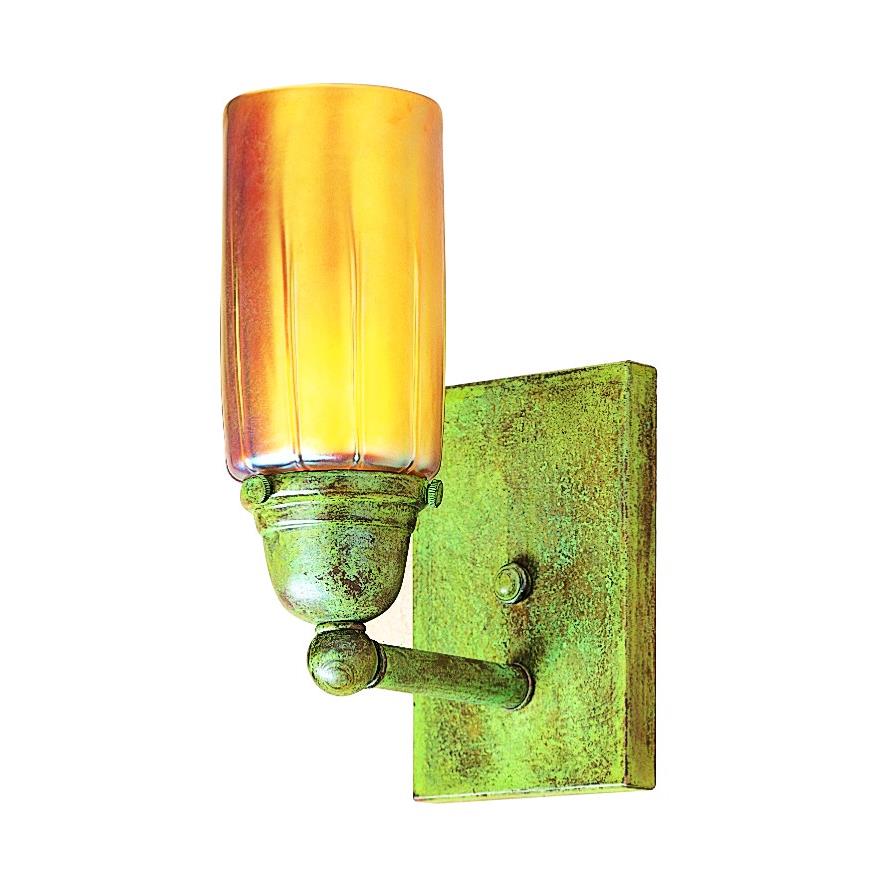 Arroyo Craftsman SS-1-AC Antique Copper simplicity one light wall sconce -Glass Sold Separately