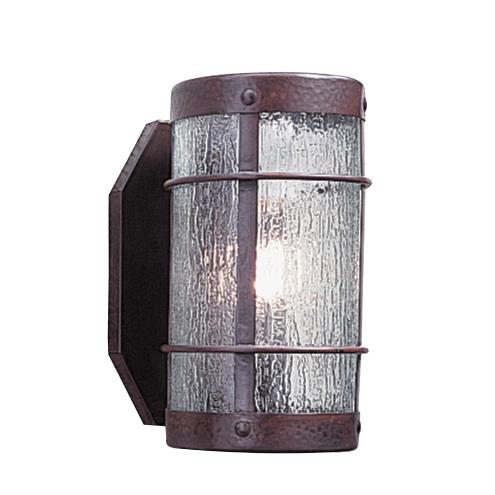 Arroyo Craftsman VS-7NRAM-MB Mission Brown 7" valencia sconce - no roof