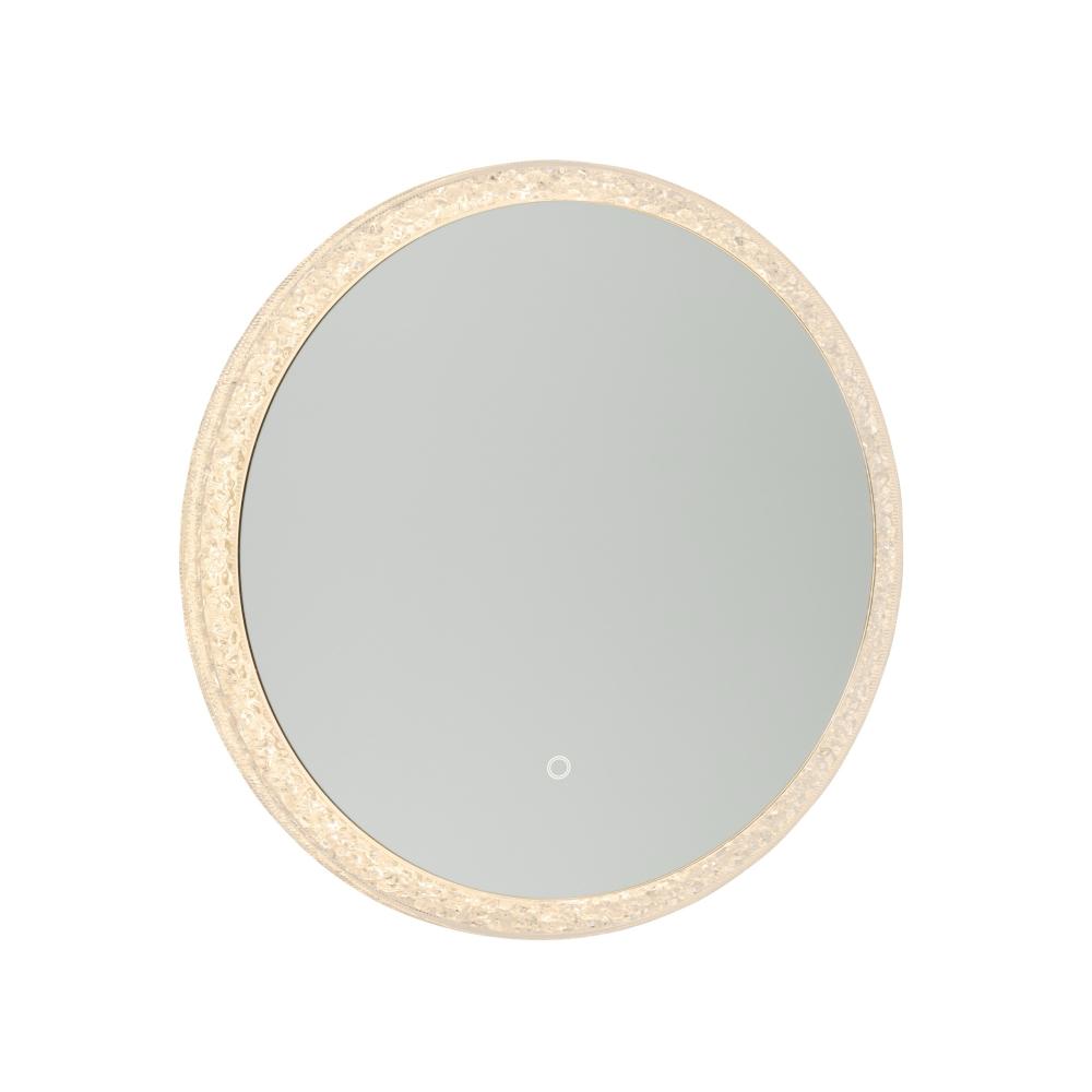 Artcraft Lighting AM358 Reflections Collection Bathroom Mirror Clear Crystal