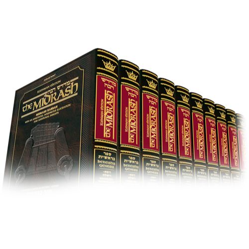 Kleinman Ed Midrash Rabbah: Complete 12 volume set of the Chumash