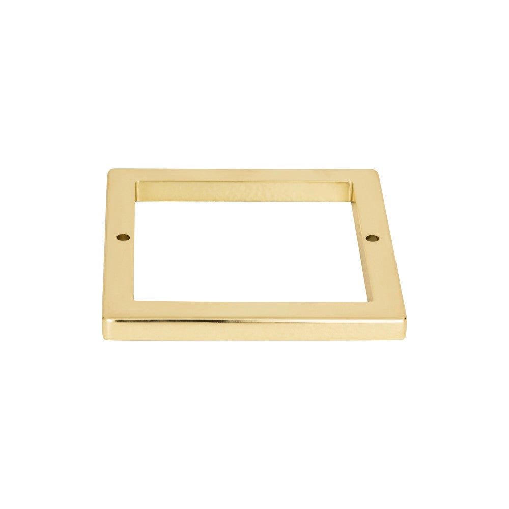 Atlas Homewares 395-FG TABLEAU SQUARE BASE 3" IN FRENCH GOLD