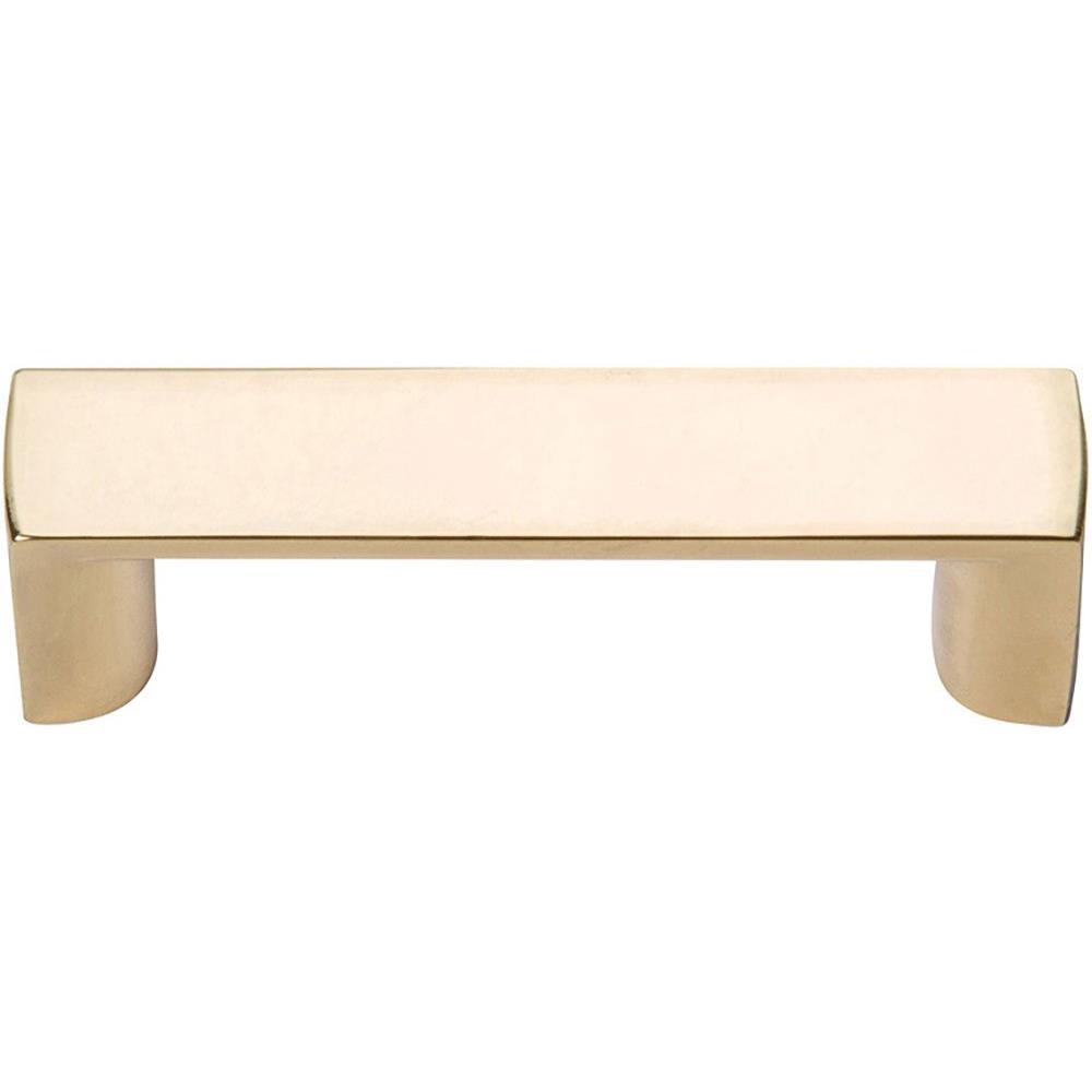 Atlas Homewares 401-FG TABLEAU SQUARED HANDLE 1 7/8" IN FRENCH GOLD