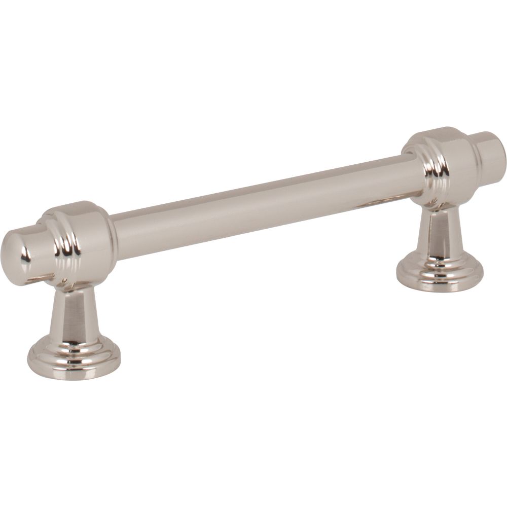 Atlas Homewares 430-PN Bronte Pull 3 3/4" Center to Center in Polished Nickel