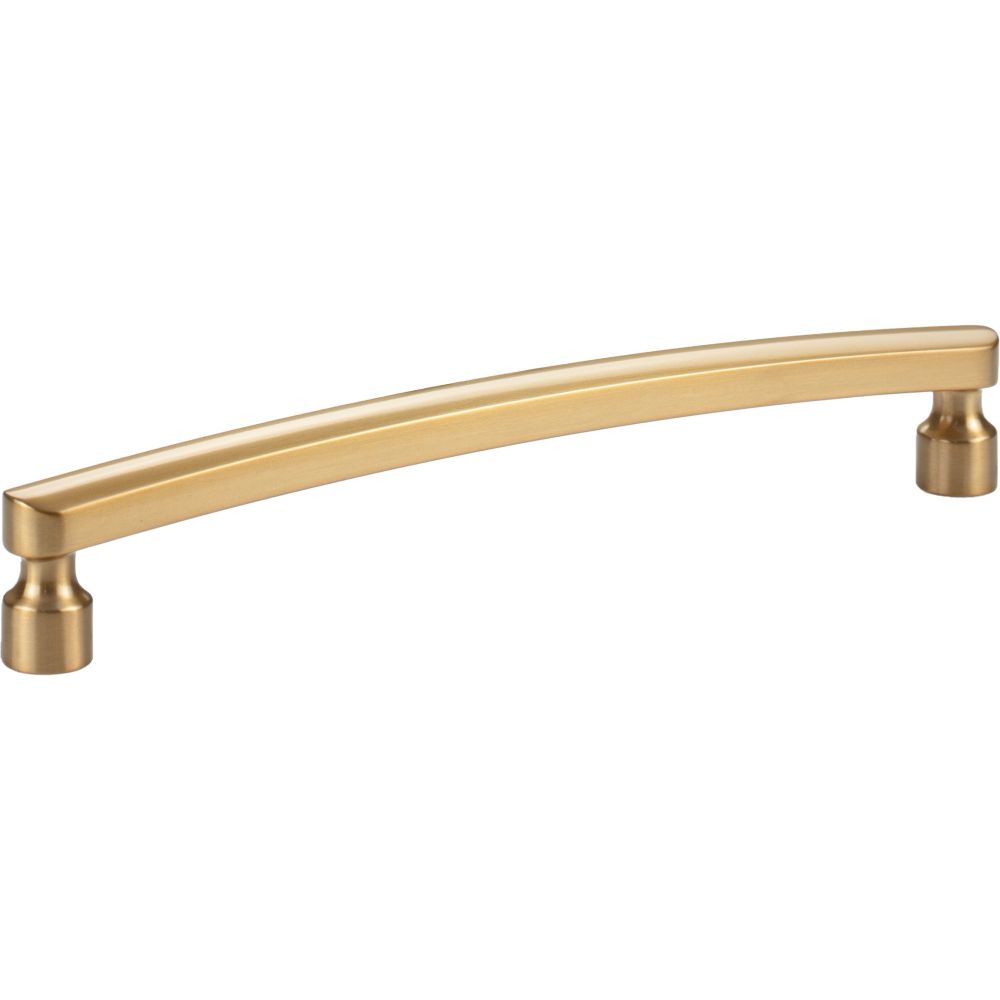 Atlas Homewares A682-WB Lennox Pull 6 5/16" Center to Center in Warm Brass